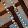 Peach, Pink & White Freshwater Pearl Necklace - OutOfAsia